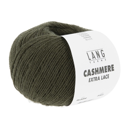 Cashmere Extra Lace fv. 99 Army Green